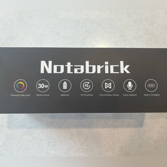 Notabrick wireless waterproof speaker - Picture 3 of 3
